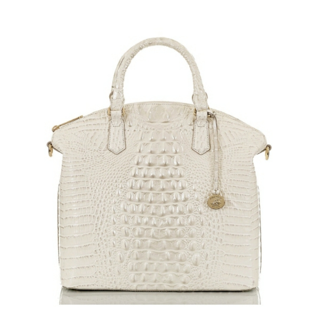 Large Brahmin Duxbury Satchel in Daydream NWT